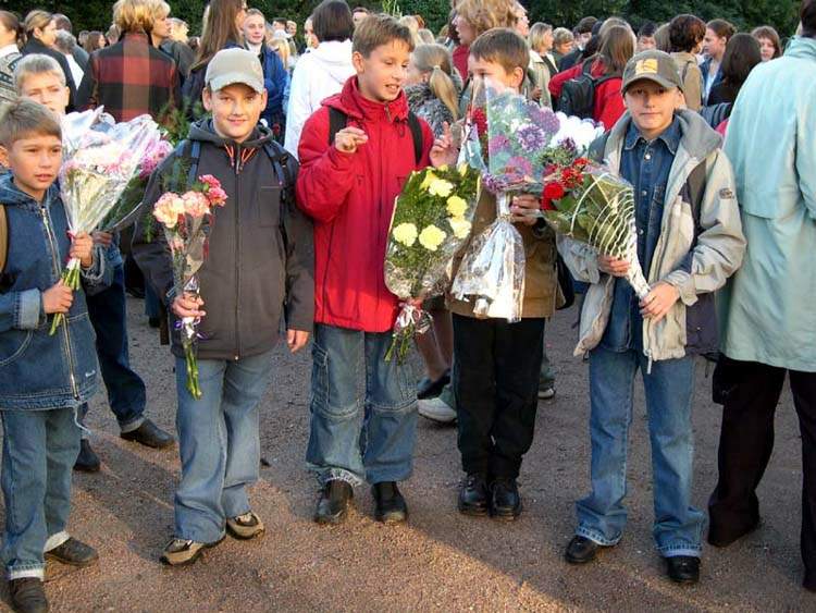 Back to school---1/9/2003---Снова в школу