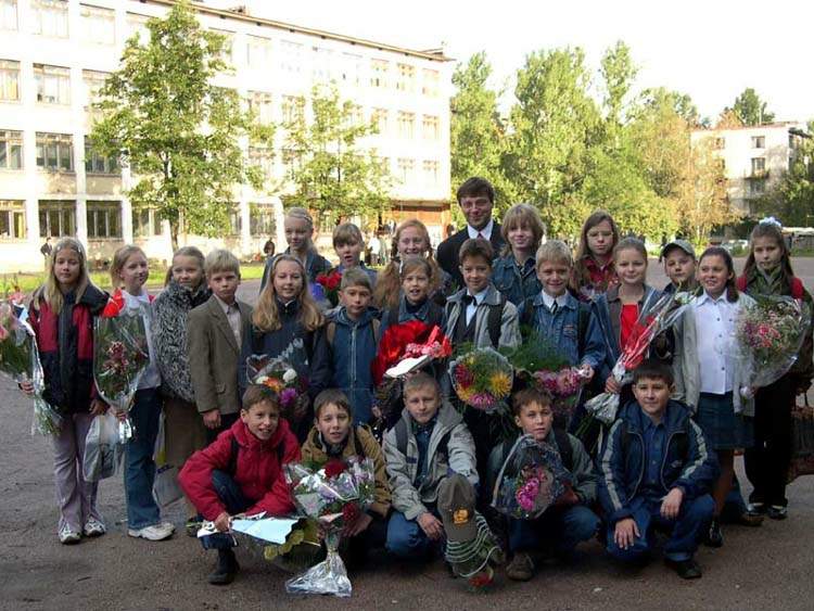 Back to school---1/9/2003---Снова в школу